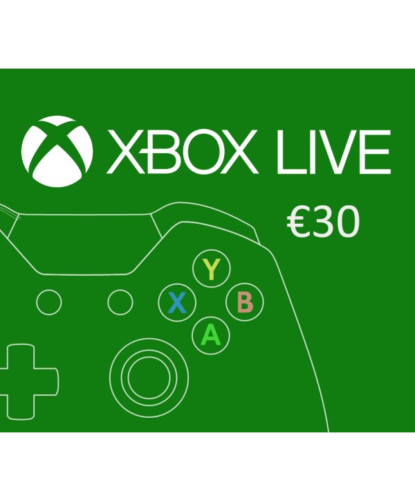 XBOX Live EUR 30 Prepaid Card FI Xbox One Key 